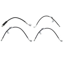 Juego de Mangueras de Freno TRQ Compatible con Buick LaCrosse 2010-2016 Regal 2014-2017