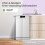 Comfee CDWEF1034BW-UK Dishwasher Slimline 60cm 10 Place White E 3