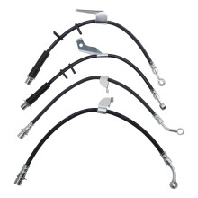 Juego de Mangueras de Freno TRQ Compatible con Chevrolet Captiva 2014-2015, Equinox 2017, Terrain GMC