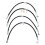 TRQ Bremsleitung Set passend für 2002-2005 Honda Civic 1