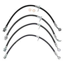 TRQ Remblokslangenset Geschikt voor 2009-2014 Acura TSX 2008-2012 Honda Accord
