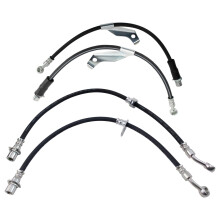 TRQ Bromslang Set Kompatibel med 2007-2009 Chevrolet Equinox Pontiac Torrent Suzuki XL-7