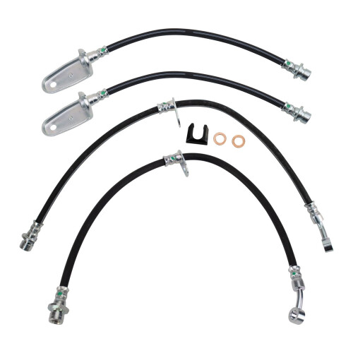 TRQ Bromsslang Set Kompatibel med Honda Civic 2006-2011