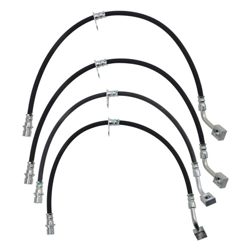 TRQ Bremsschlauchset passend für 2010-2015 Chevrolet Camaro