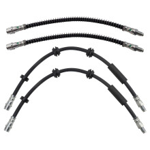 Juego de Mangueras de Freno TRQ Compatible con 2017 Mercedes-Benz E400