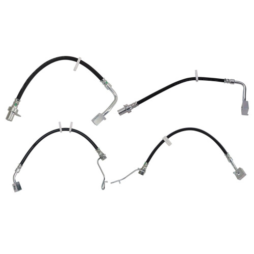 TRQ Bromsslangset Kompatibel med 2009-2010 Dodge Ram 1500