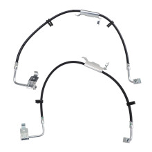 TRQ Bremsenschlauch-Set kompatibel mit 2011-2014 Jeep Wrangler
