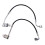 TRQ Bromsslang Set Kompatibel med 2007-2013 Jeep Wrangler 1
