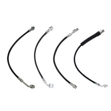 Conjunto de Mangueras de Freno Delanteras y Traseras TRQ Compatible con Chevrolet Traverse 17