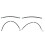 TRQ Remslang Set Geschikt voor 2003-2005 Honda Civic 1
