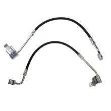 TRQ Bremsenschlauchset passend für 2013-2017 Jeep Wrangler 2018 Wrangler JK