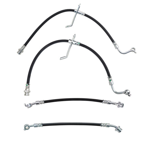 TRQ Brake Hose Set Compatible with 2011-2016 Kia Optima
