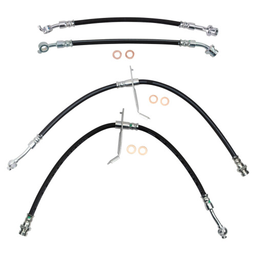 TRQ Bremsleitung Set für 2011-2015 Hyundai Sonata