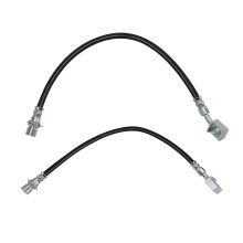 TRQ Hinterer Bremsleitungs-Set für 2007-2018 Chevrolet Silverado 1500 / 2019 Silverado 1500 LD