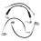 TRQ Bromsslang Set Kompatibel med 2008-2010 Jeep Wrangler 1