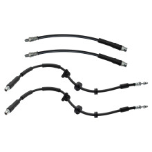 Juego de Mangueras de Freno TRQ Compatible con BMW 750i 750Li 2009