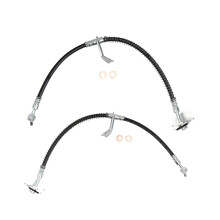 Juego de Mangueras de Freno TRQ Compatible con Hyundai Elantra 2017-2020 y Kia Forte 2019-2020