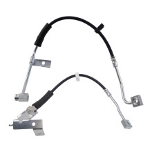 TRQ Voorremslangset Compatibel met 2005 Dodge Ram 1500