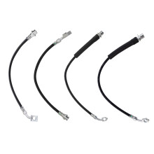 Juego de Mangueras de Freno Delanteras y Traseras TRQ Compatible con Chevrolet Traverse 17