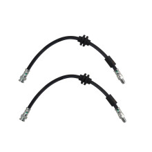 TRQ Bremsleitung Set passend für 2016-2018 Fiat 500X 2018-2021 Jeep Compass 2015-2019 Renegade