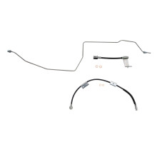 Juego de Mangueras de Freno Delanteras TRQ Compatible con Chevrolet Silverado 1500 2006-2007