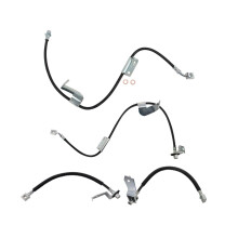 Juego de Mangueras de Freno TRQ Compatible con Chevrolet Express 3500 y GMC Savana 3500