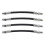 TRQ Remslang Set Geschikt voor 1994-1998 Audi Cabriolet 1