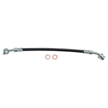Manguera de freno trasera izquierda TRQ lado conductor compatible con Hyundai Azera, Sonata, Kia Cadenza y Optima