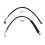 TRQ Frambromsslang Set Kompatibel med 2017 Chevrolet Traverse 1