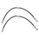 TRQ Frambromsslang Set Kompatibel med 2000-2004 Volvo S40 V40 1
