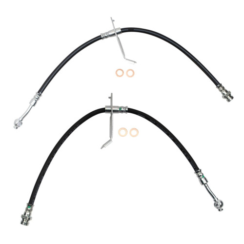 TRQ Bromsslang Set Kompatibel med 2011-2015 Hyundai Sonata
