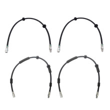 Juego de Mangueras de Freno TRQ Compatible con 13-16 Mercedes-Benz GL450 GL550 16 GLE300d