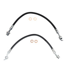 TRQ Set Tubo Freno Posteriore Sinistro e Destro Compatibile con Hyundai Tucson e Kia Sportage