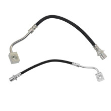 Juego de Mangueras de Freno TRQ Compatible con Dodge Durango 2018-2021, Jeep Grand Cherokee 2012-2015