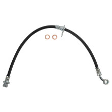 Manguera de freno trasera izquierda TRQ lado conductor compatible con Honda Element 2003-2011