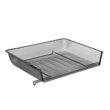 Eldon 62555 Plateau de Lettre Empilable en Maille, Noir