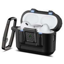 Spigen för AirPods Pro 3-fodral, Lock Fit kompatibel med AirPods Pro 3:e generationens fodral (2025)