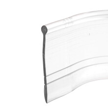 Prime-Line M 6184 Barrera Inferior de Puerta de Ducha de Vinilo, 37 In. x 1 In., Transparente