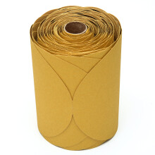 Rollo de Discos 3M Stikit Gold, 01442, 6 in, P100, 125 discos por rollo