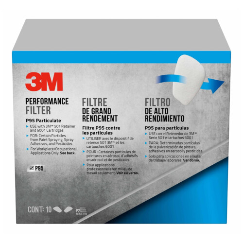 3M 3M Partikelfilter, 50 pro Karton