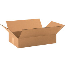 TOP PACK SUPPLY 19 x 12 x 4 Boîtes en Carton Ondulé, Plate 19"L x 12"W x 4"H, Pack de 25