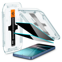 Spigen Härdat Glas Skärmskydd [GlasTR EZ FIT - Privacy] För Galaxy S25 Plus | S24 Plus [Fodervänlig] - 2 Pack