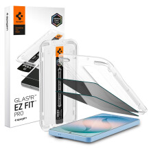 Spigen AluminaCore Härdat Glas Skärmskydd [Glas.tR EZ Fit - Sekretess] för Galaxy S26 Plus [2 Pack] 10H+ Hårdhet