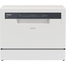 Candy CP 6E51LW-80 RapidO Free Standing Table Top 6 Place Dishwasher E White
