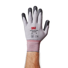 Guante 3M Comfort Grip CGXL-GU, Uso General, Talla XL, palma de nitrilo espumado para excelente agarre