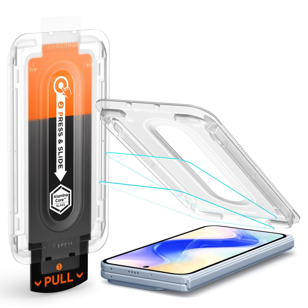 Spigen Glass tR EZ Fit Pro 2 Pack - transparency - Google Pixel 10 Pro Fold - Image 3