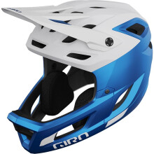 Casco Giro Coalition Spherical Mediano Blanco Mate/Azul Anodizado