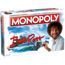 Monopoly Bob Ross | Edizione sulla serie The Joy of Painting | Gioco da collezione con opere di Bob Ross
