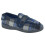 (8 UK, Navy) Zedzzz Mens Peter Checked Slippers 1