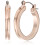 Guess Orecchini Mini Hoop GUESS "Basic" in Oro Rosa 1